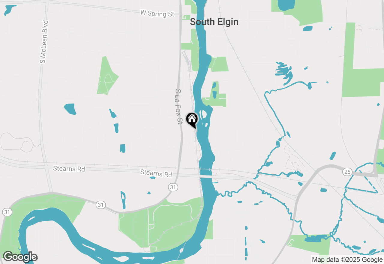 Map of 1041 Woodcliff Drive, South Elgin, IL 60177