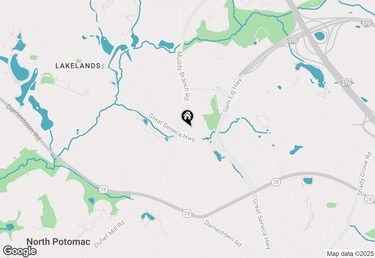 Map of 91 Pontiac Way, Gaithersburg, MD 20878