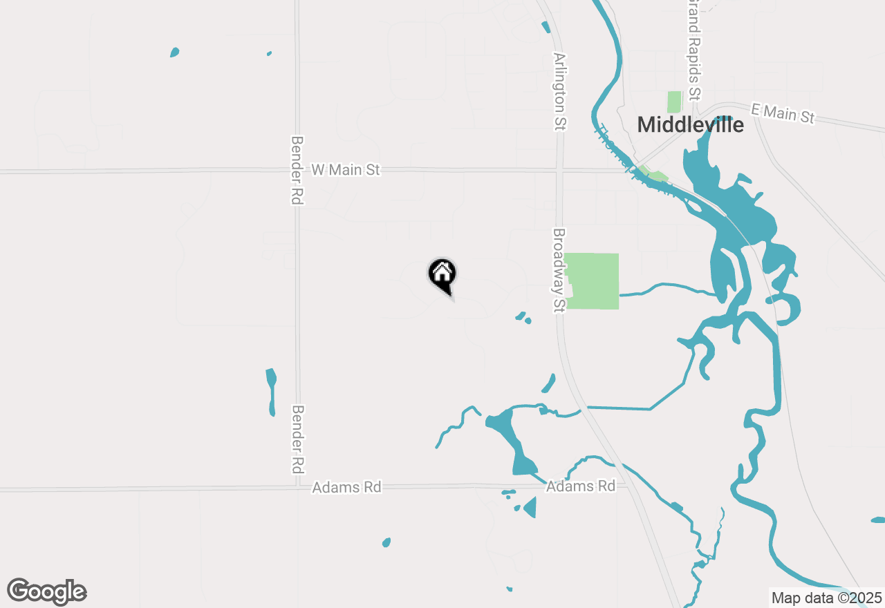 Map of 861 View Pointe Drive, Middleville, MI 49333