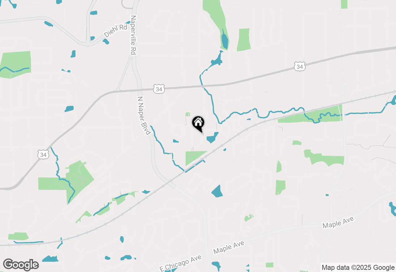 Map of 3064 Handley Drive, Lisle, IL 60532