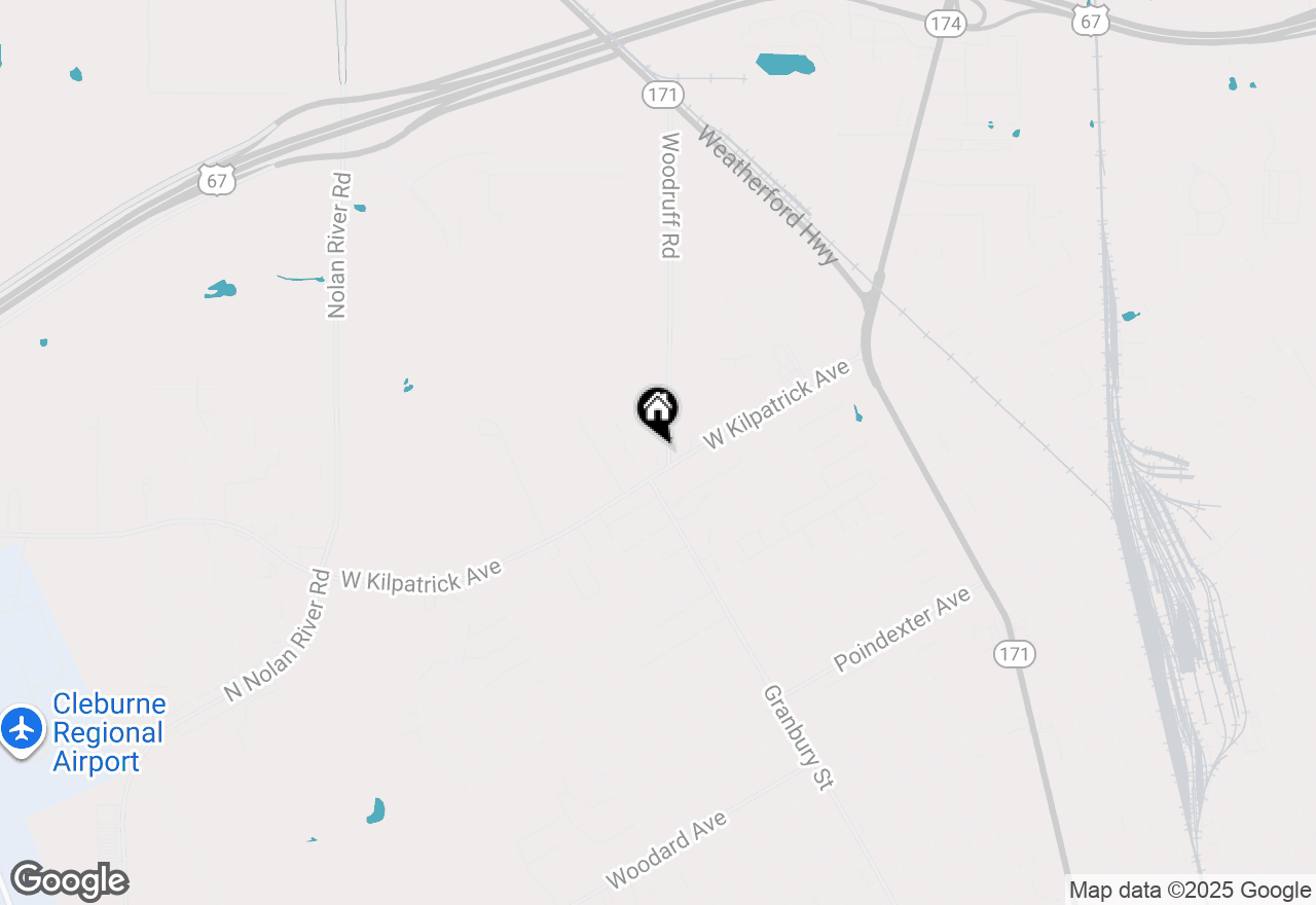 Map of 500 W Kilpatrick Street, Cleburne, TX 76033