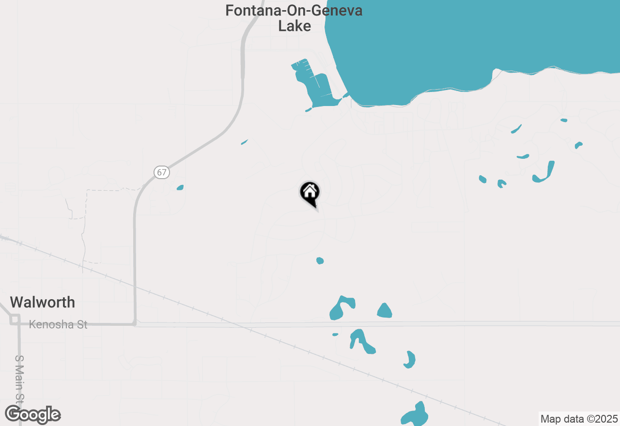 Map of 859 Sauganash Dr, Fontana, WI 53125