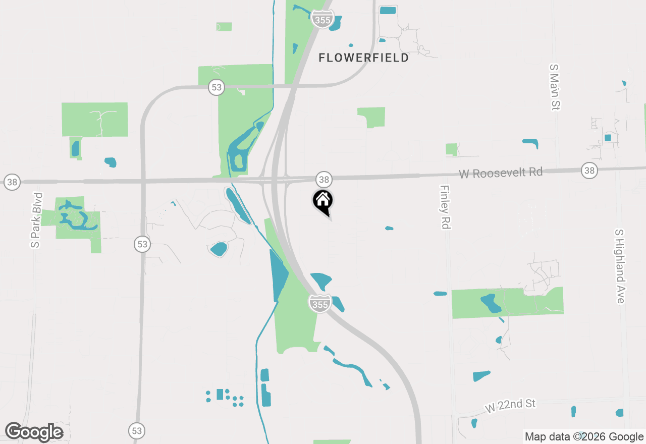 Map of 1248 S Lawler Avenue, Lombard, IL 60148