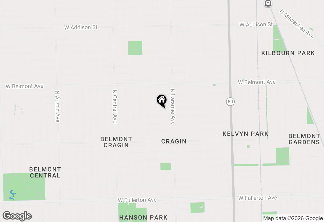Map of 5248 W Wellington Avenue, Chicago, IL 60641