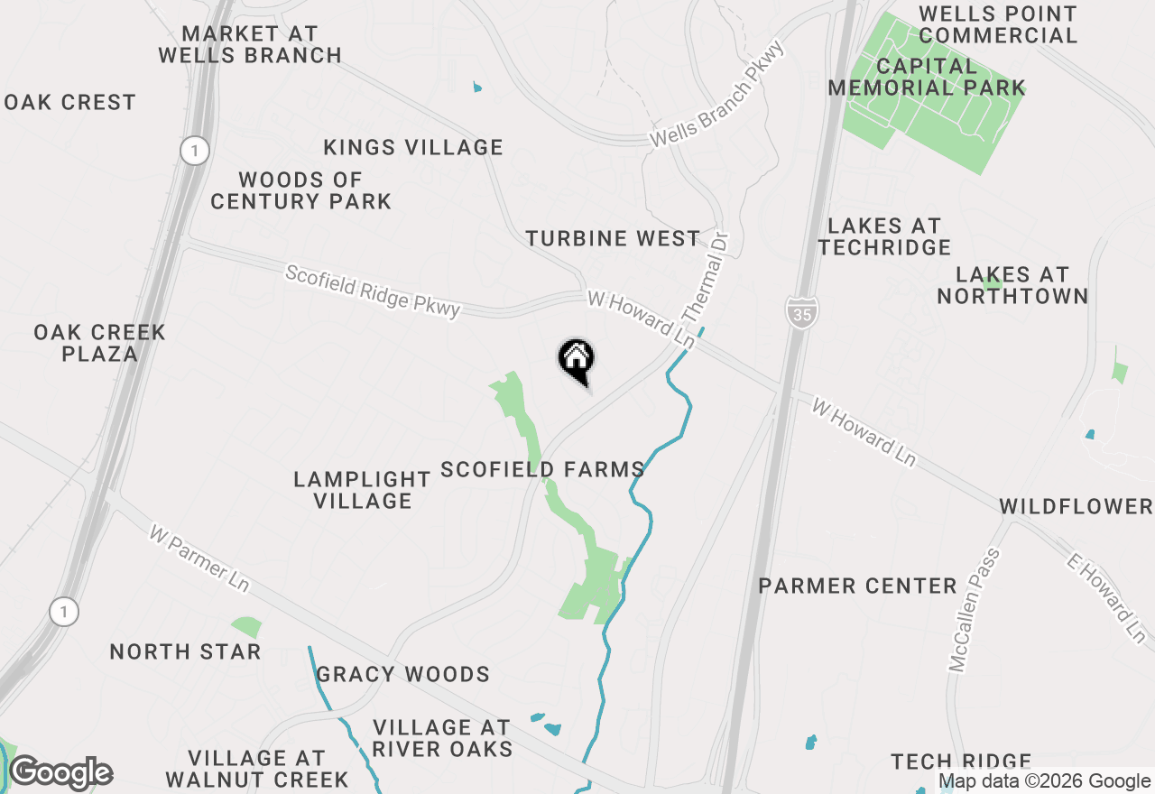 Map of 1704 Lynnville Trl, Austin, TX 78727