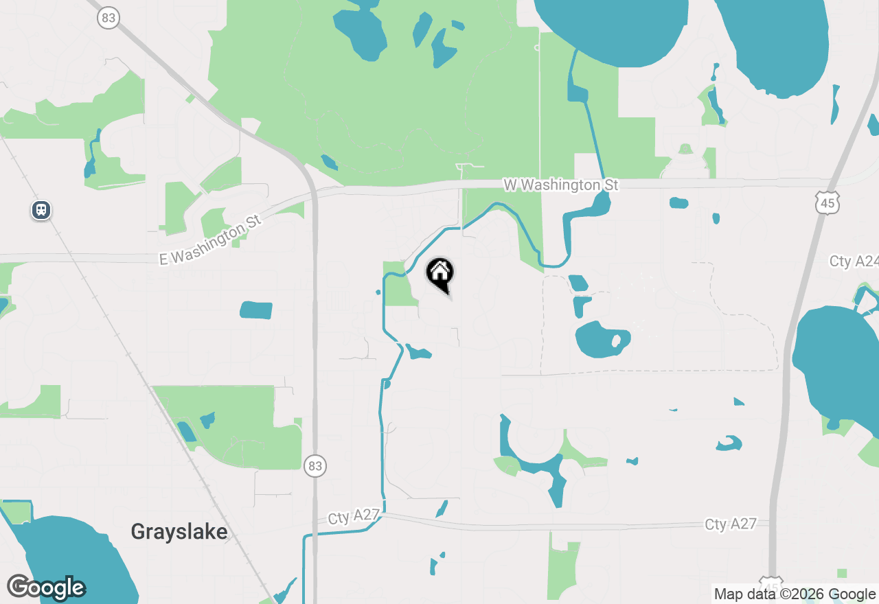 Map of 831 Amelia Court, Grayslake, IL 60030