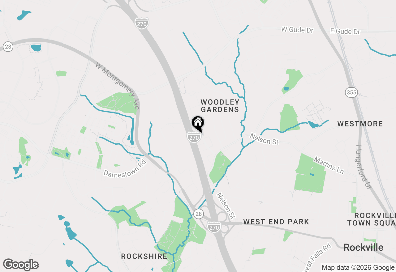Map of 734 Azalea Drive #11-734, Rockville, MD 20850