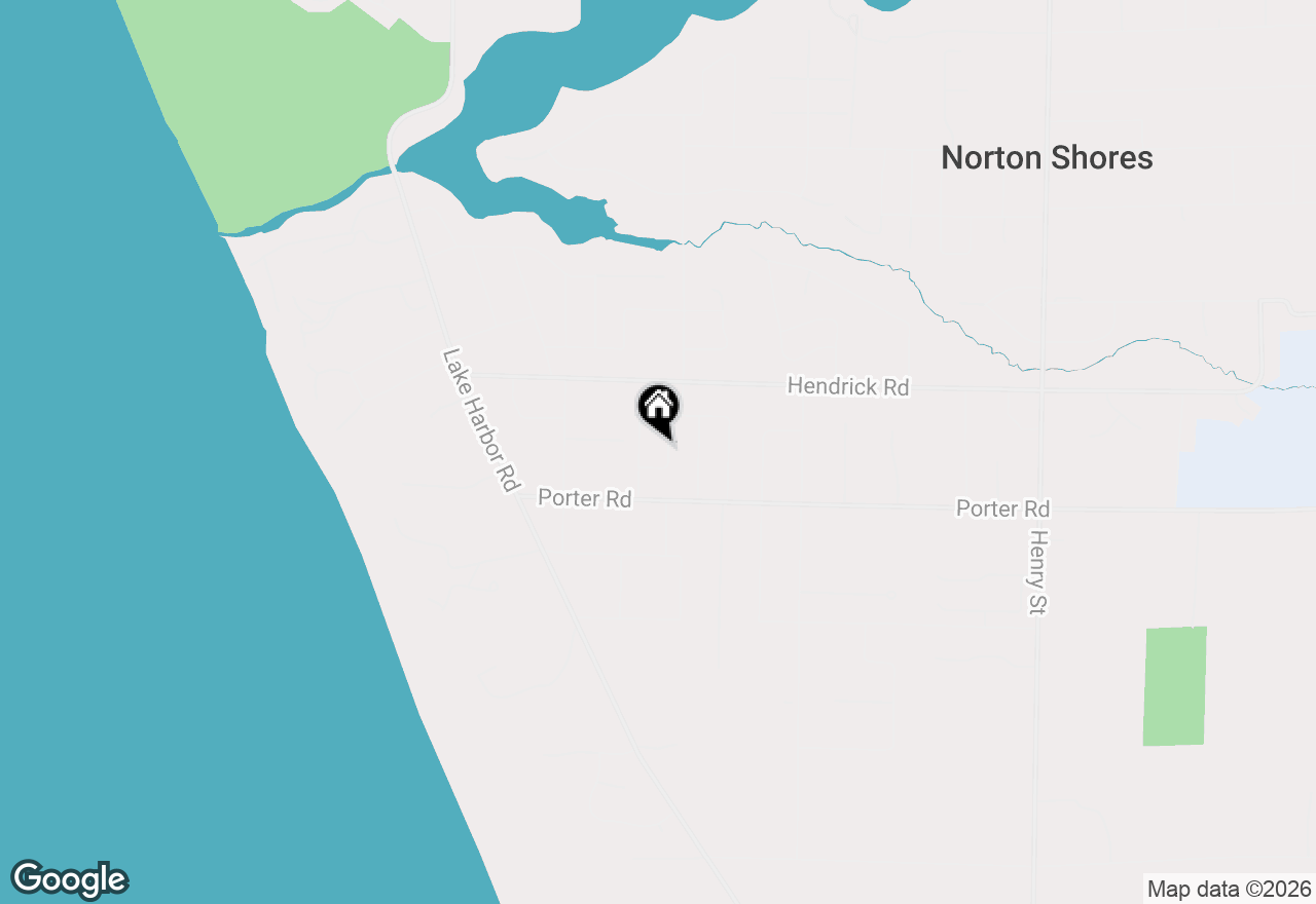 Map of 5115 Ossad Drive, Norton Shores, MI 49441