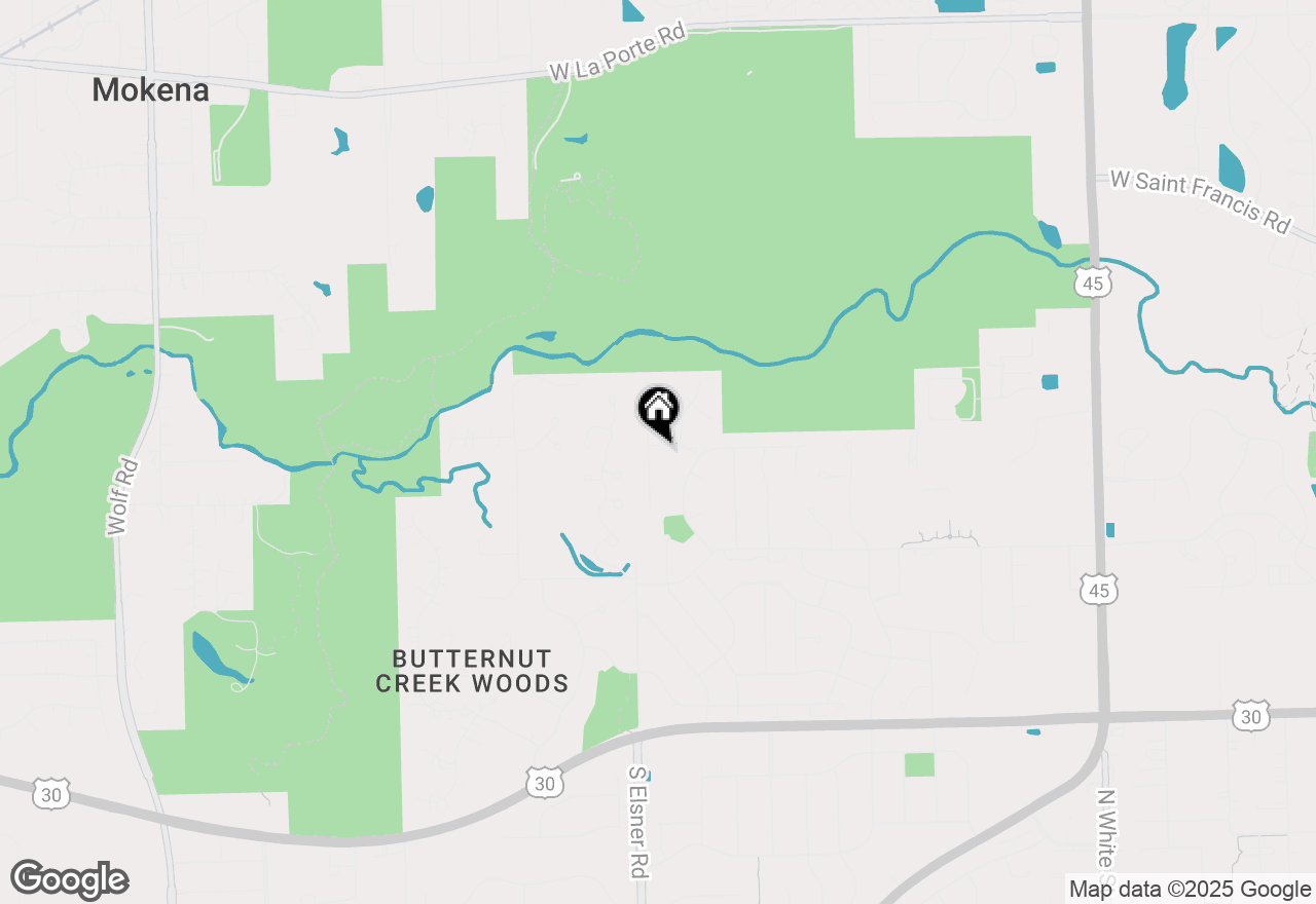 Map of 797 Oakwood Drive, Frankfort, IL 60423