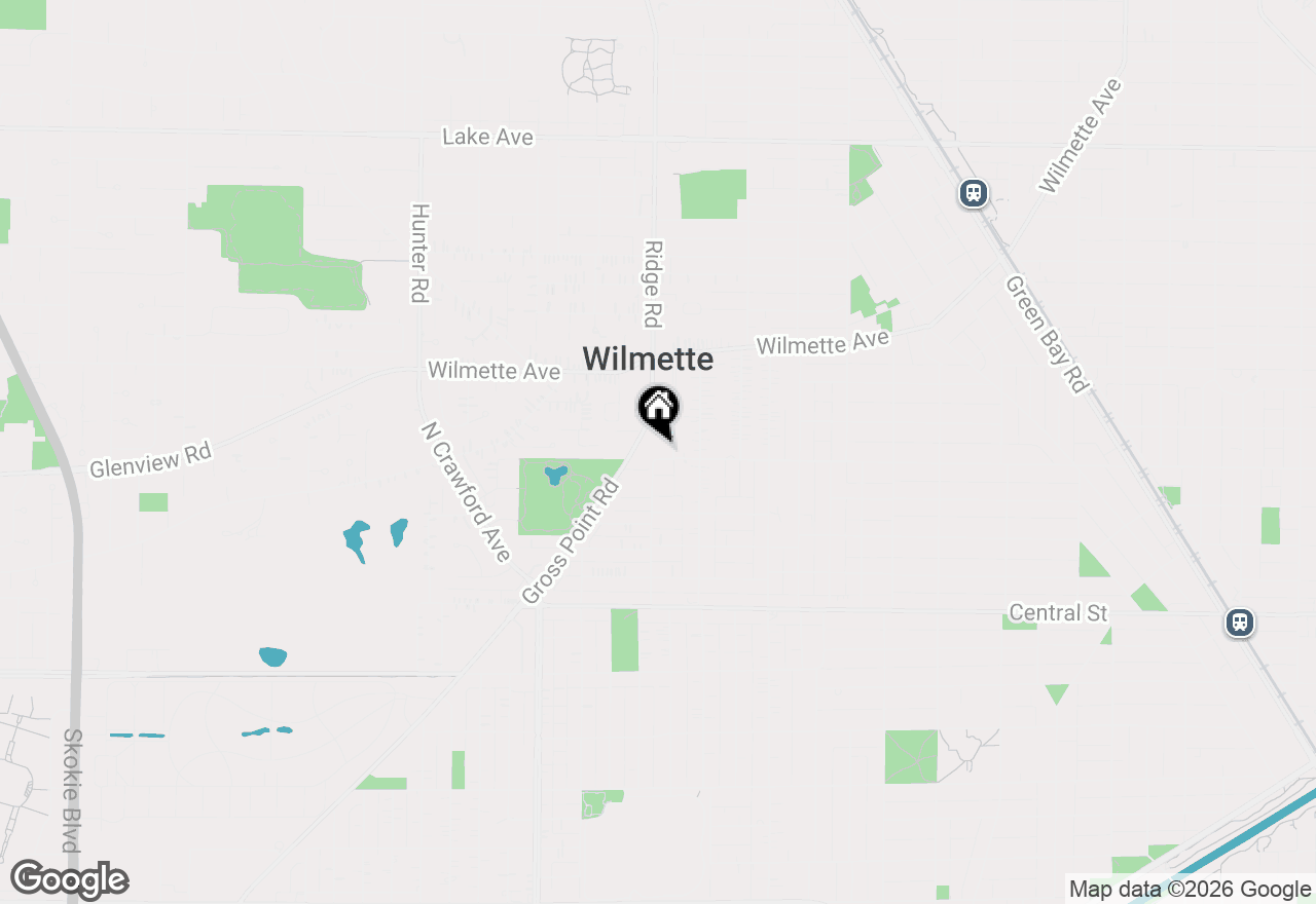 Map of 1834 Isabella Street, Wilmette, IL 60091