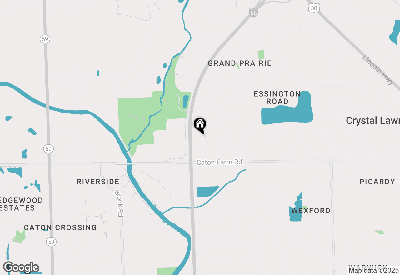 Map of 2425 Von Esch Road #A, Plainfield, IL 60585