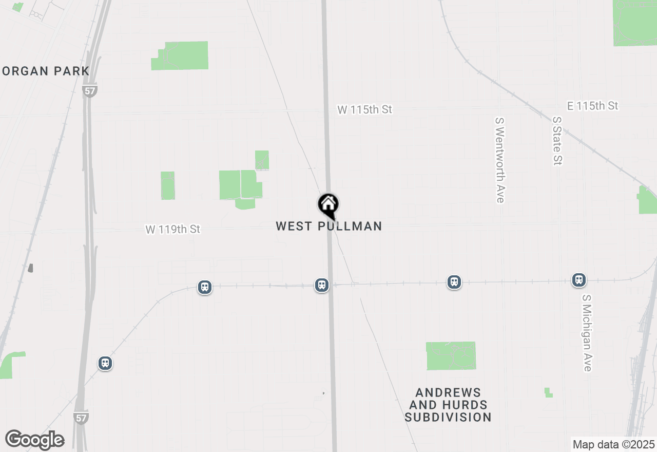 Map of 2016-26 W 119th Street, Chicago, IL 60643