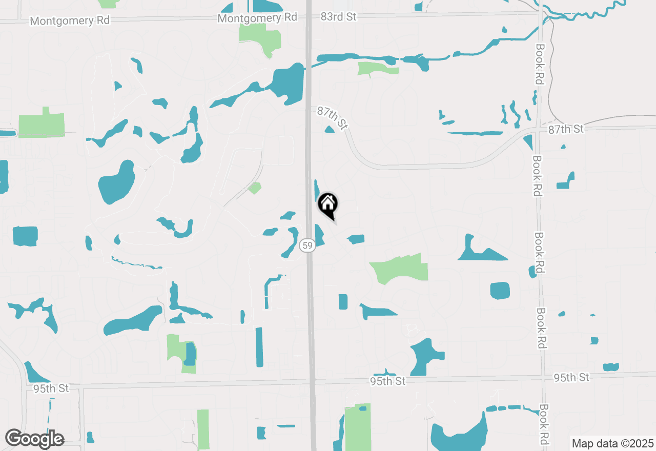 Map of 2451 Sheehan Drive #201, Naperville, IL 60564