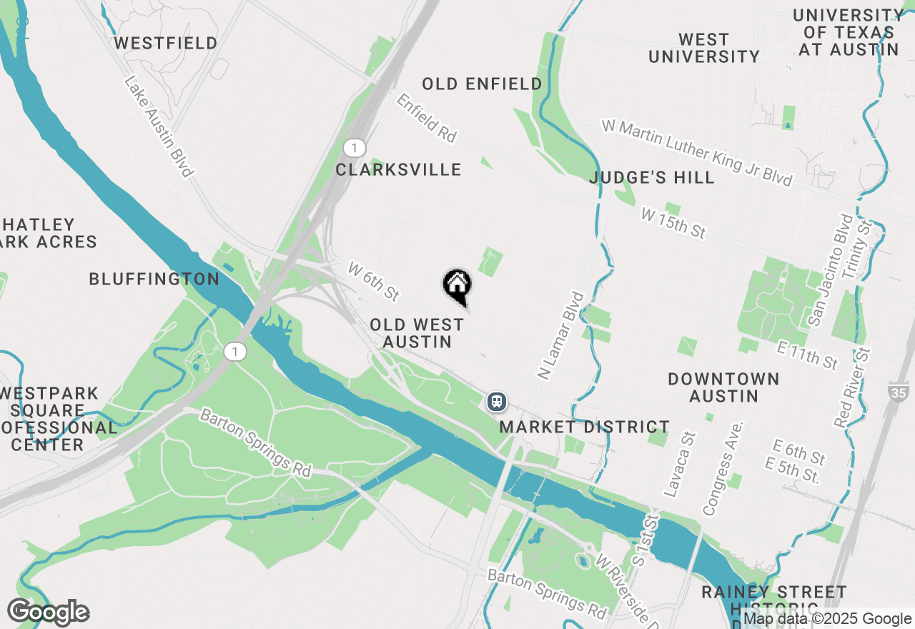 Map of 702 Winflo Dr, Austin, TX 78703