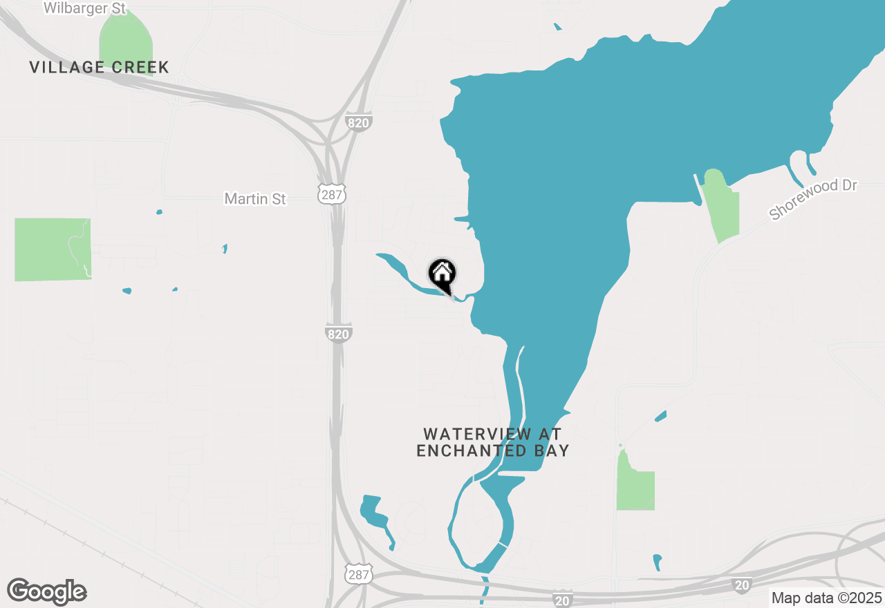 Map of 5672 Shore Point Trail, Fort Worth, TX 76119