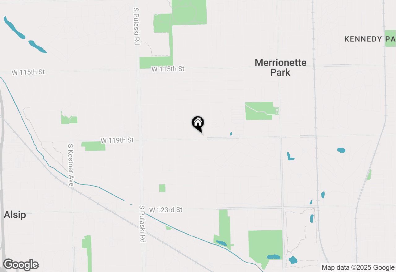 Map of 3652 W 119th Street #204C, Alsip, IL 60803