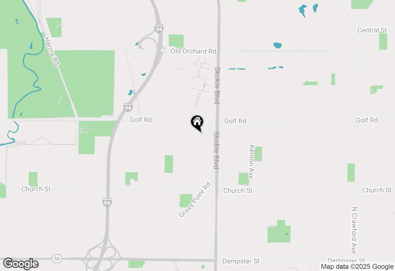 Map of 4940 Foster Street #108, Skokie, IL 60077