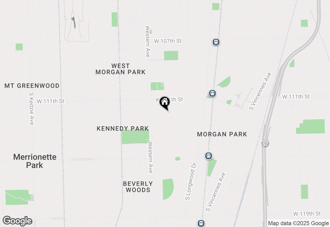 Map of 2300 W 112th Street, Chicago, IL 60643