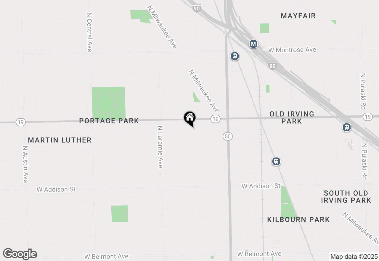 Map of 5013 W Dakin Street, Chicago, IL 60641