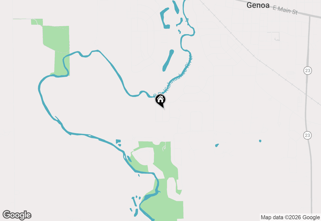 Map of 1005 Joel Lane, Genoa, IL 60135