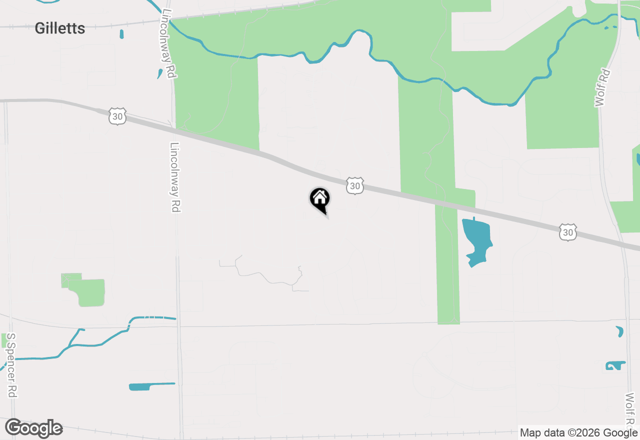 Map of 2724 Schooner Drive, New Lenox, IL 60451