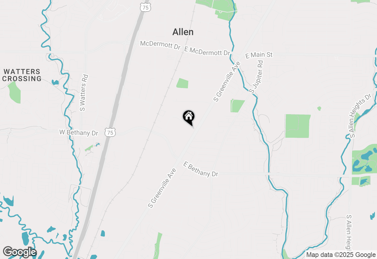 Map of 28 Prestige Circle #3110, Allen, TX 75002