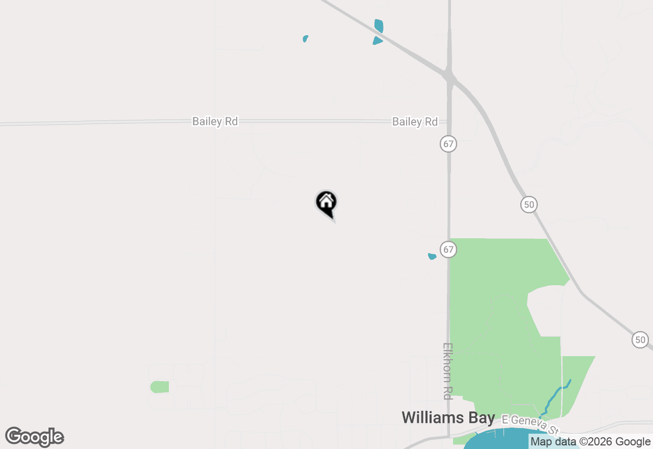Map of 407 Manchester Dr #LT116 LINCOLN, Williams Bay, WI 53191
