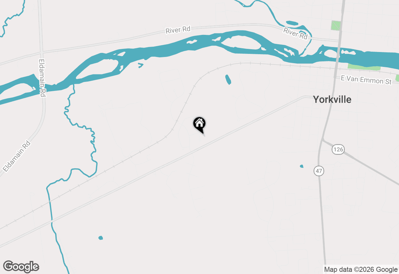 Map of 597 Redhorse Court, Yorkville, IL 60560