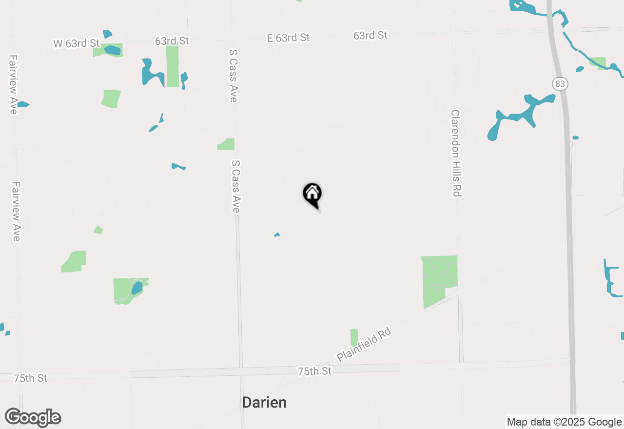 Map of 909 69th Street, Darien, IL 60561