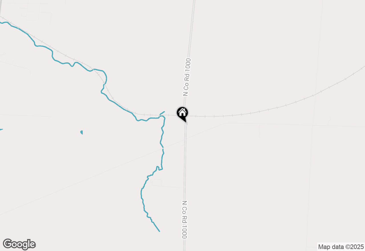 Map of 1196 North County Road 1000, Hamilton, IL 62341