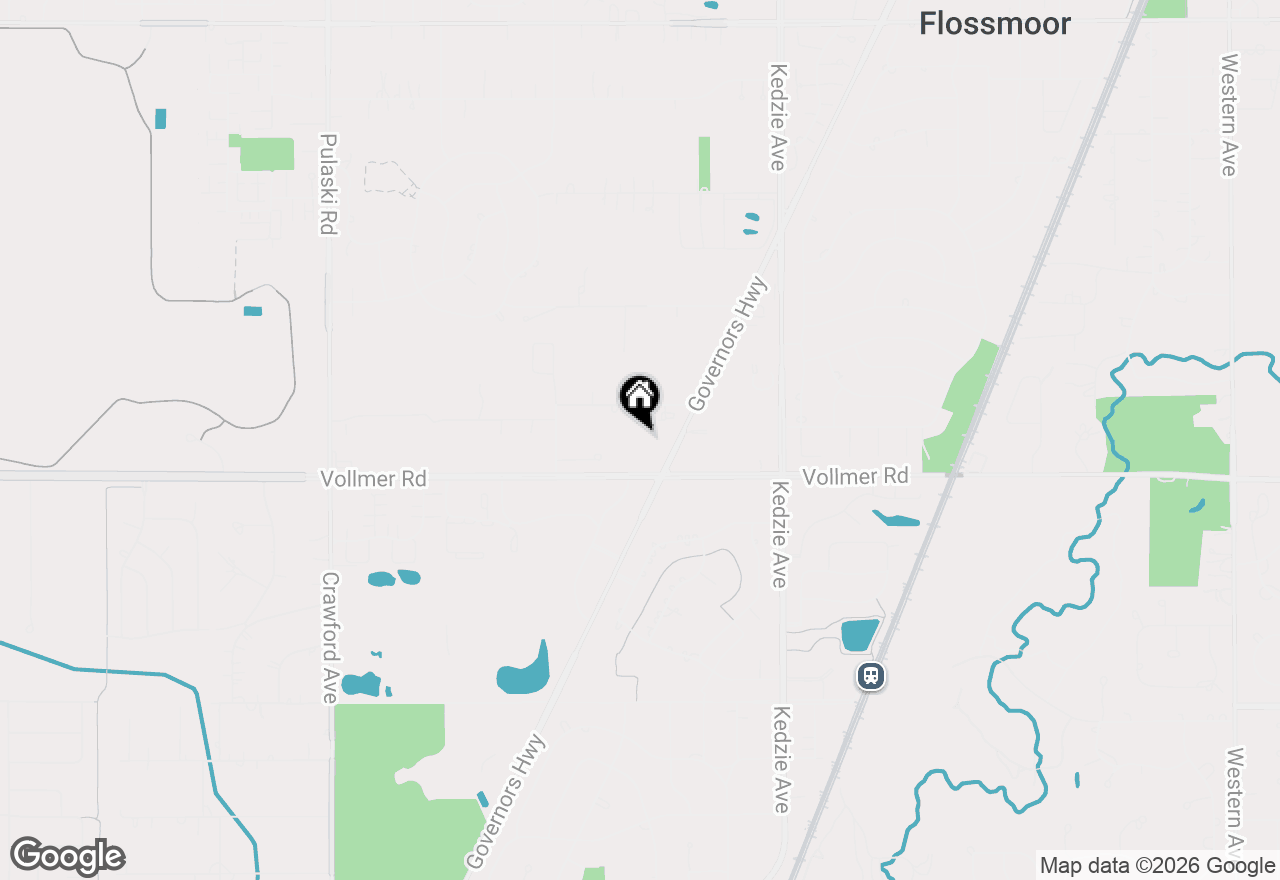 Map of 3427 Vollmer Road #205, Flossmoor, IL 60422