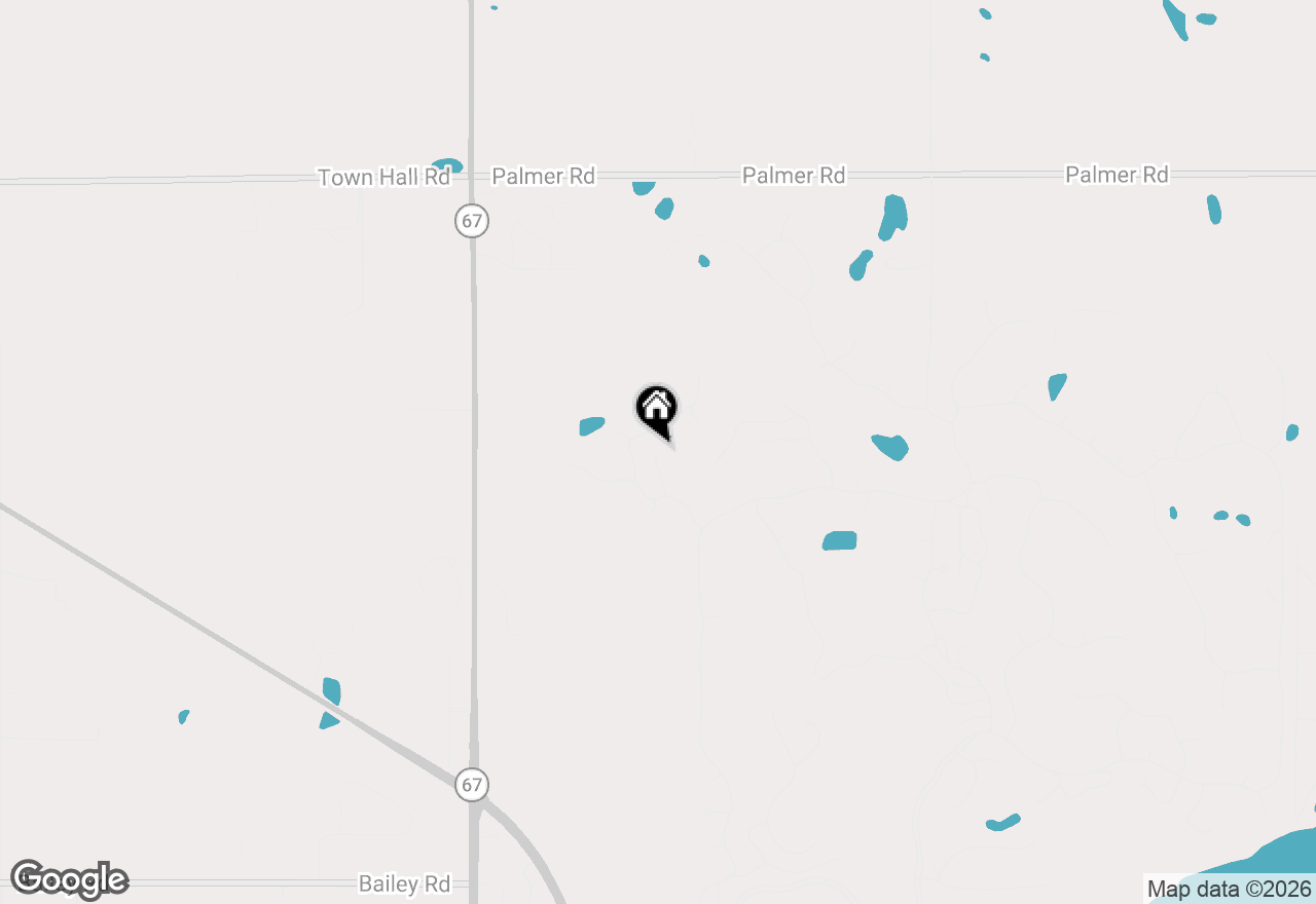 Map of 1835 Hickory Hill, Lake Geneva, WI 53147