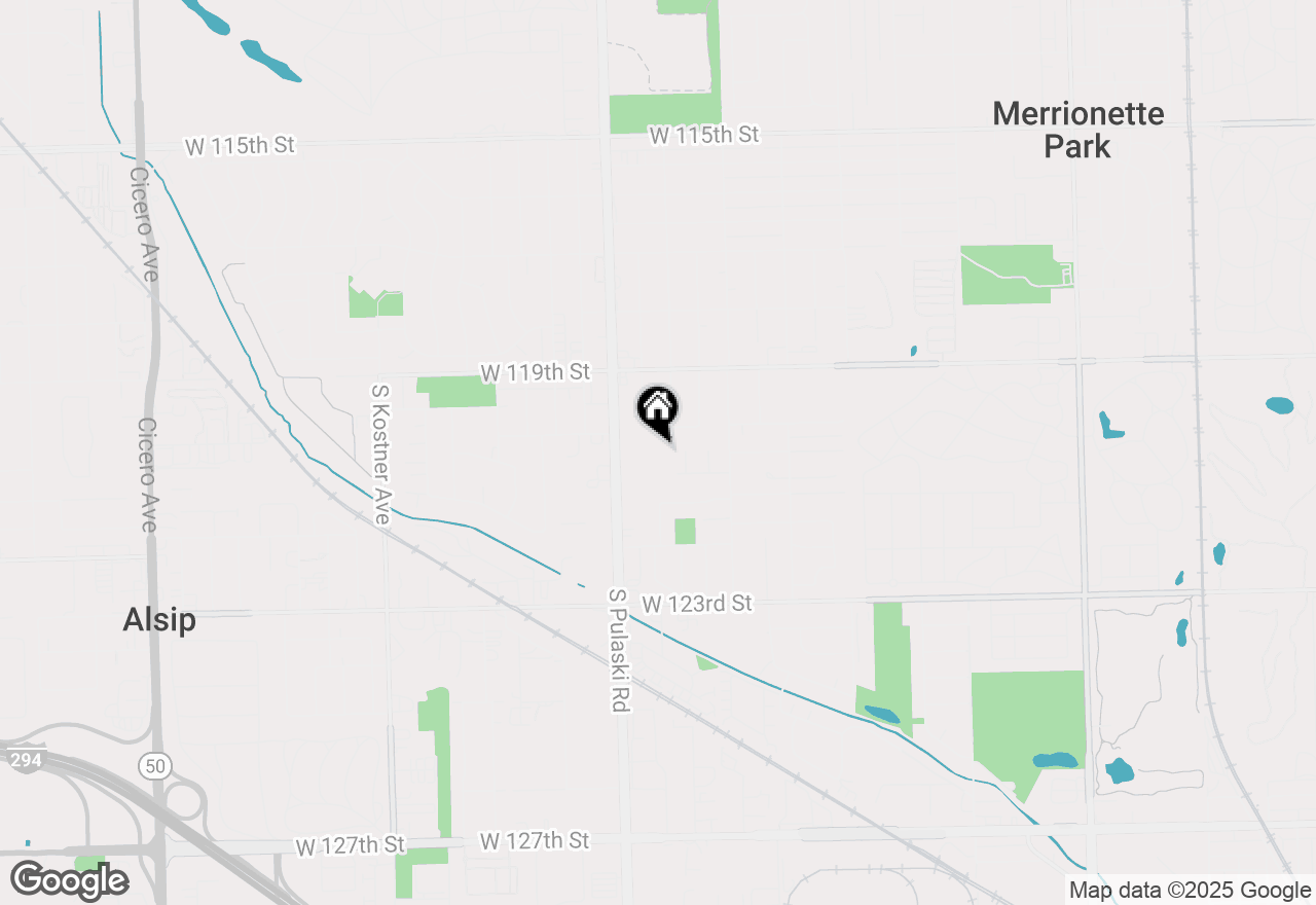 Map of 12003 S Pulaski Road, Alsip, IL 60803