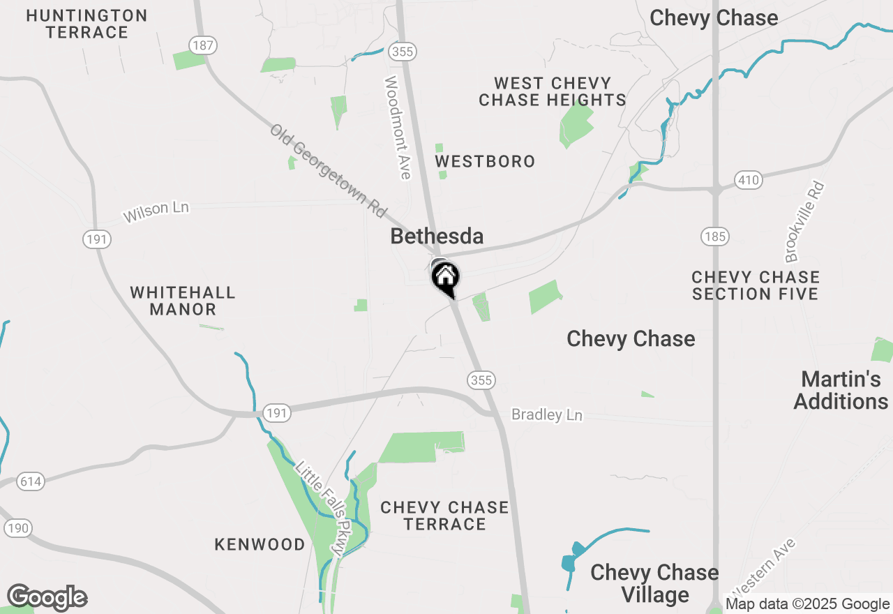 Map of 4710 Elm Street #0B-W-0701, Bethesda, MD 20814