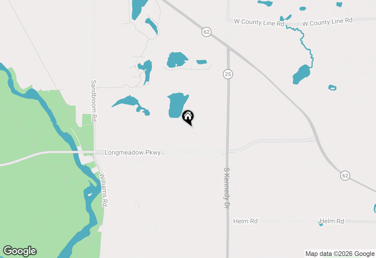 Map of 1613 Silverstone Drive #1613, Carpentersville, IL 60110