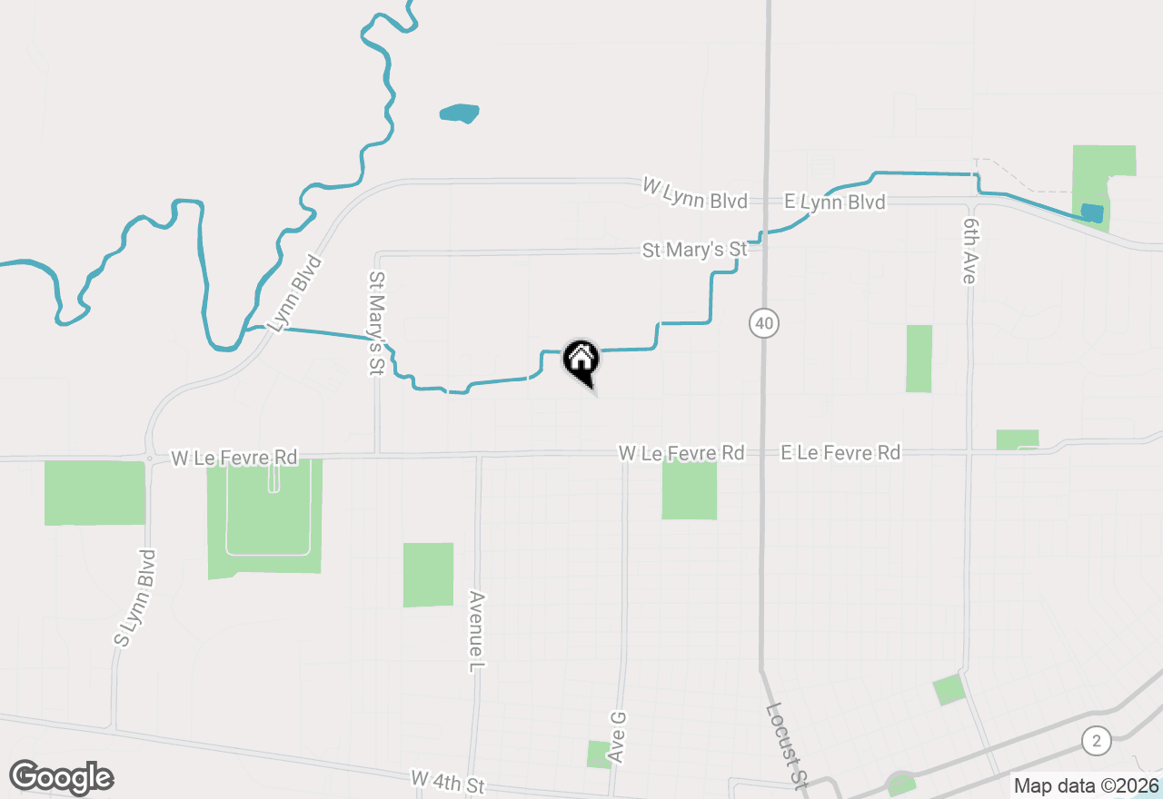 Map of 811 W 19th Street, Sterling, IL 61081