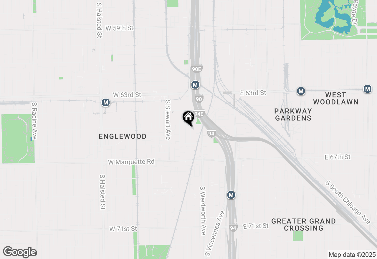 Map of 6516 S Yale Avenue, Chicago, IL 60621