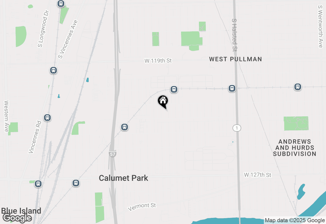 Map of 12230 S Throop Street, Chicago, IL 60643