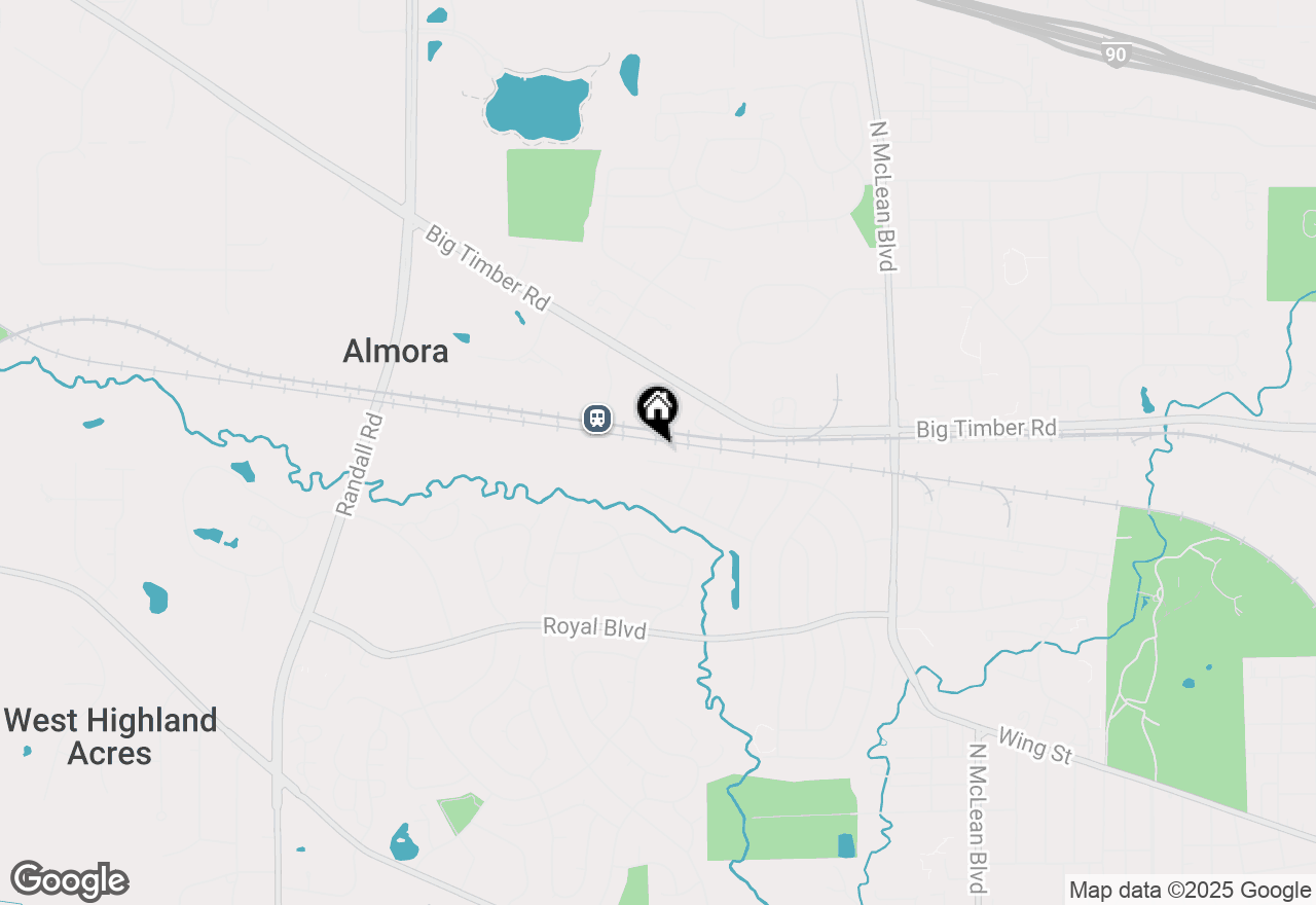 Map of 1940 Mark Avenue #5, Elgin, IL 60123