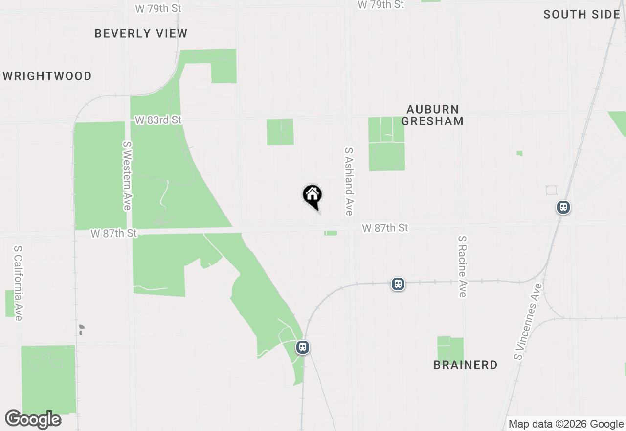 Map of 8633 S Hermitage Avenue, Chicago, IL 60620