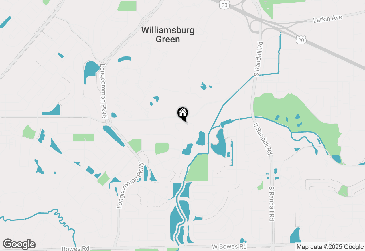Map of 600 Lismore Circle, Elgin, IL 60124