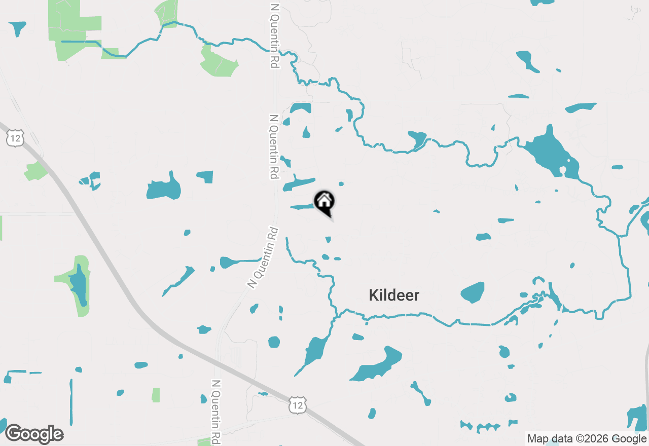 Map of 21425 N Meadowlark Court, Kildeer, IL 60047