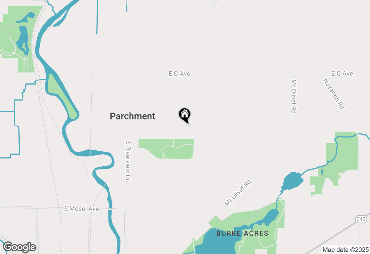 Map of 511 Glendale Boulevard, Parchment, MI 49004