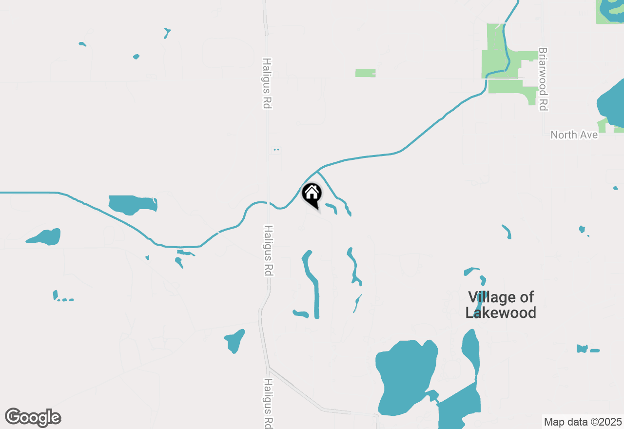 Map of 6918 Inverway Drive, Lakewood, IL 60014