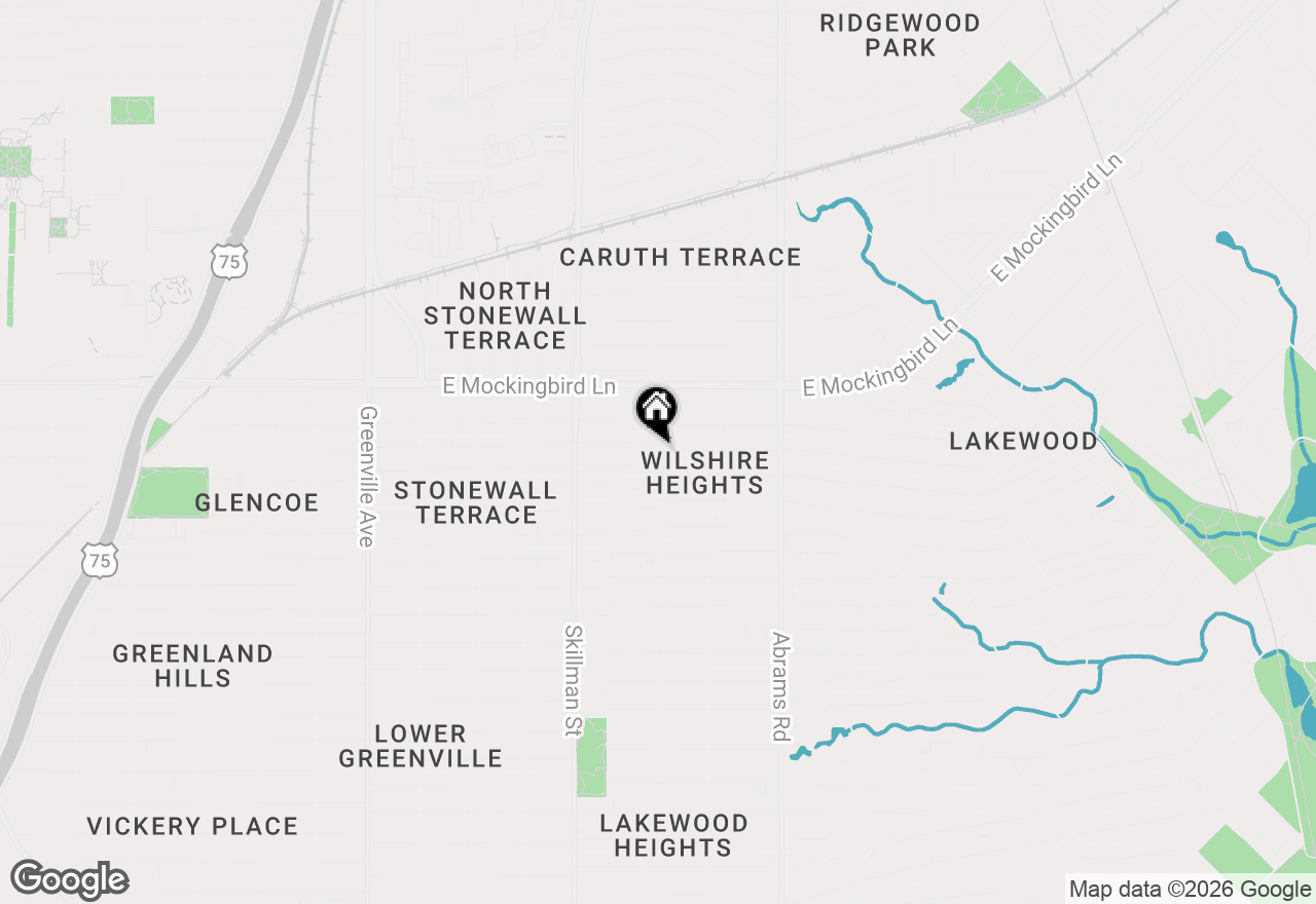 Map of 6203 Ellsworth Avenue, Dallas, TX 75214