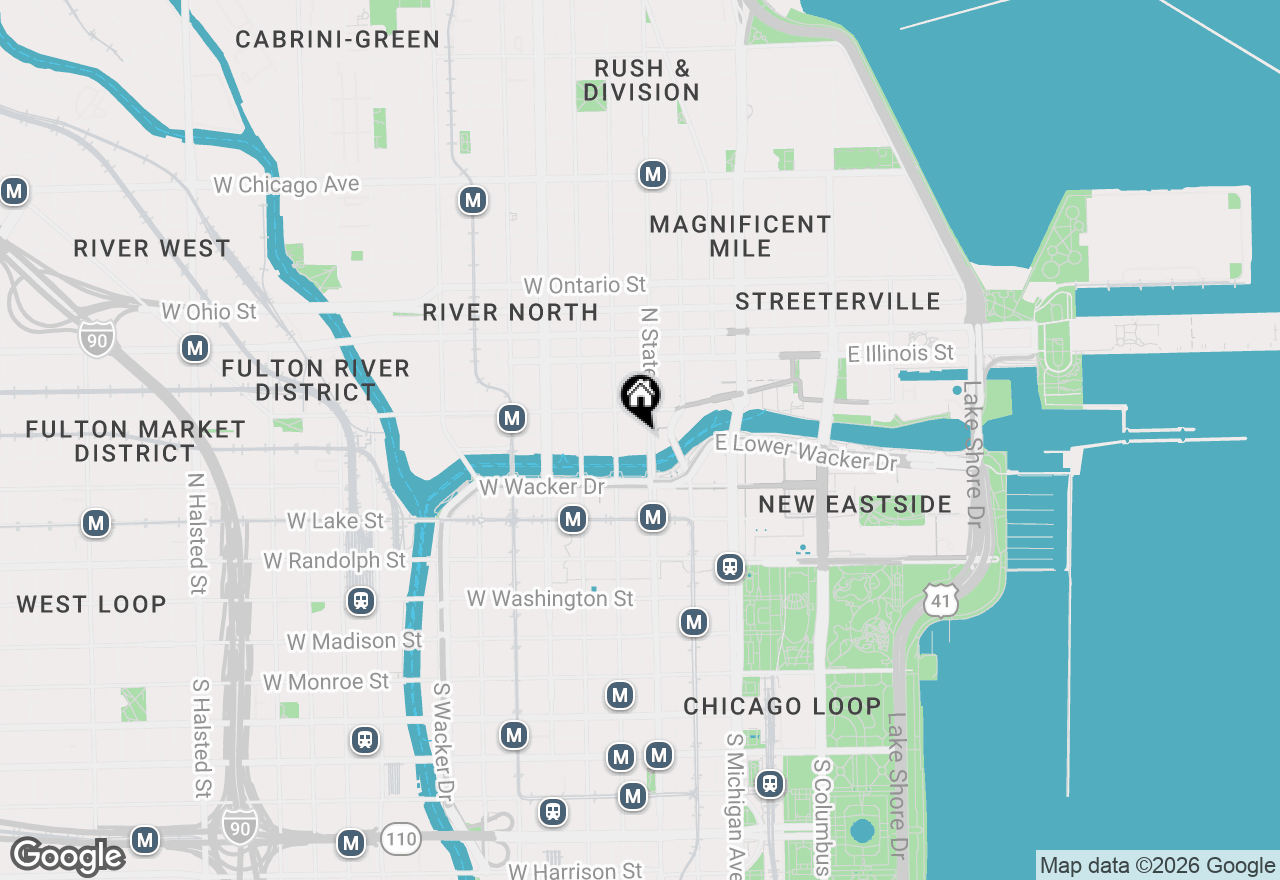 Map of 300 N State Street #2534, Chicago, IL 60654
