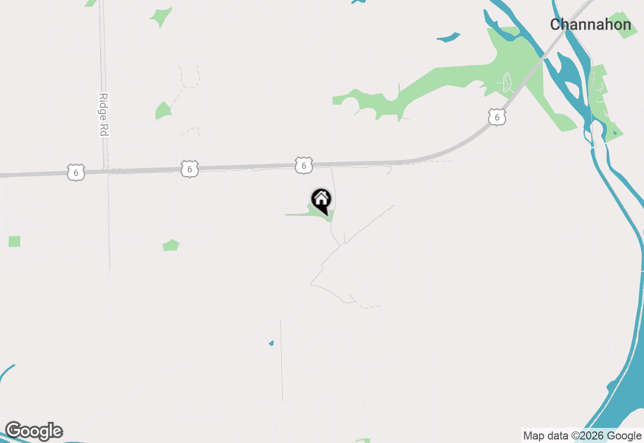 Map of 26434 W Deer Path, Channahon, IL 60410