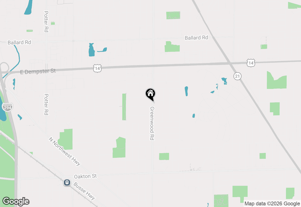 Map of 8506 N Greenwood Avenue, Niles, IL 60714
