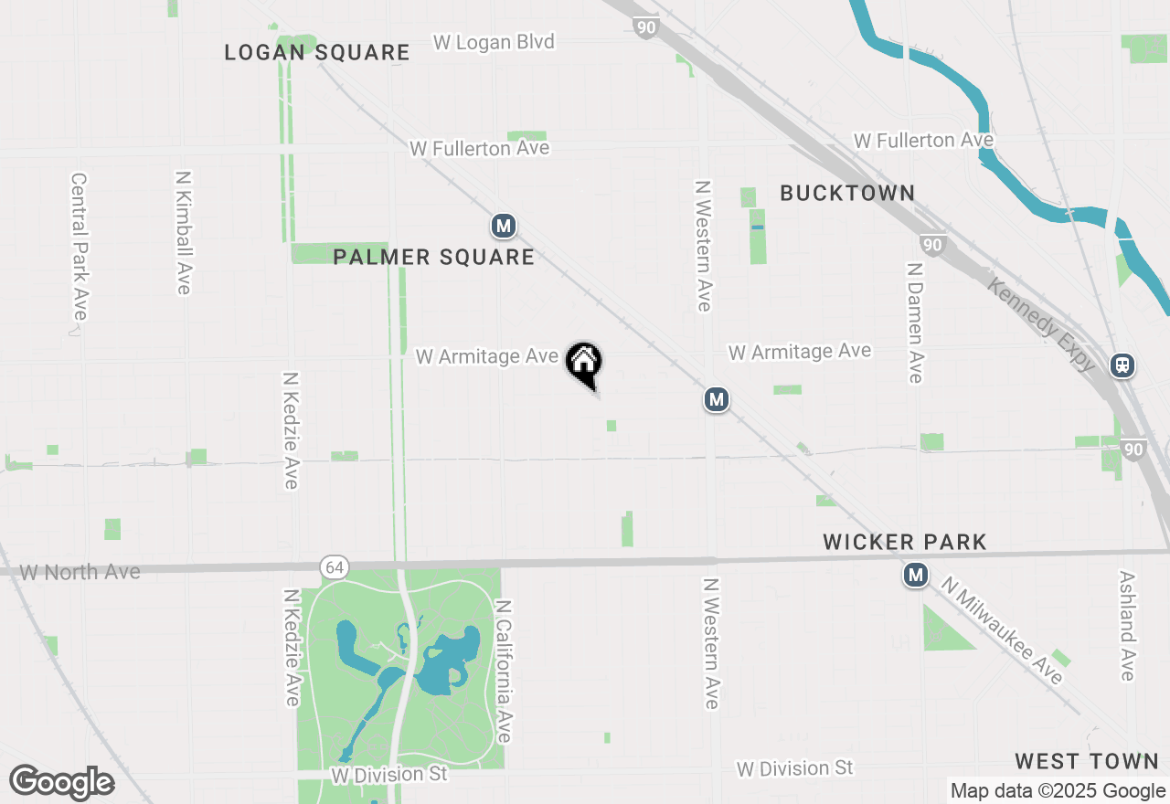 Map of 2622 W Cortland, Chicago, IL 60647