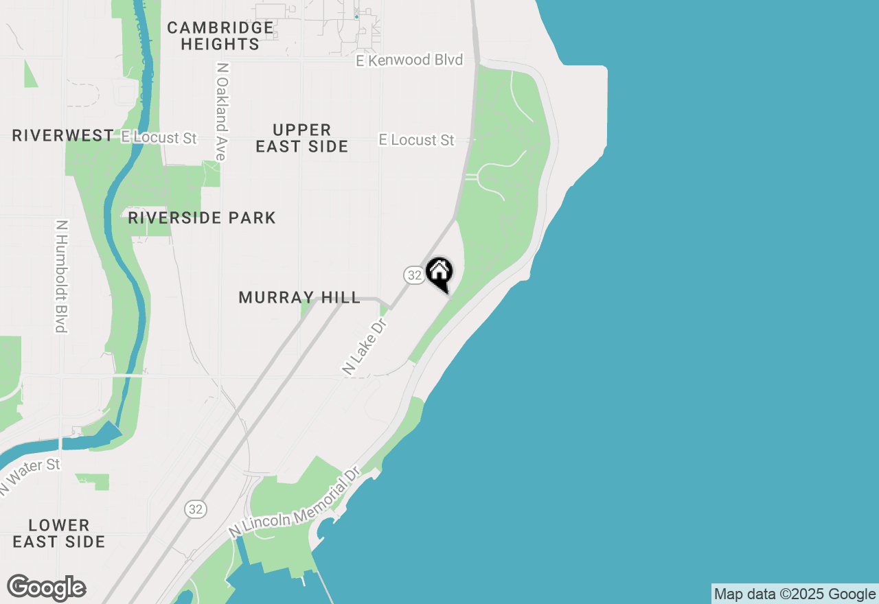 Map of 2569 N Wahl Ave, Milwaukee, WI 53211